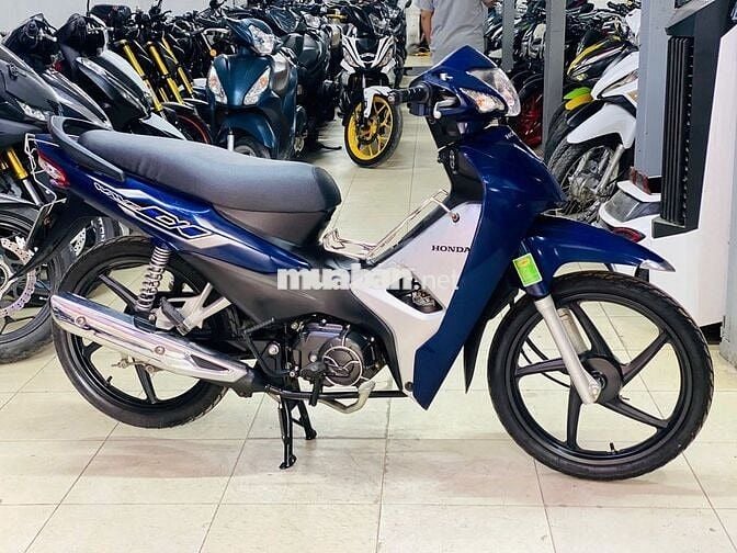 XE MÁY THỊNH PHÁT - WAVE A 110 XANH THAN VÀNH ĐÚC