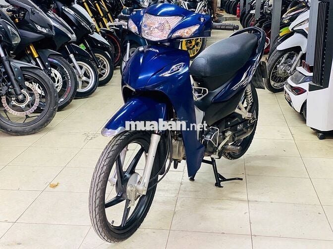 XE MÁY THỊNH PHÁT - WAVE A 110 XANH THAN VÀNH ĐÚC
