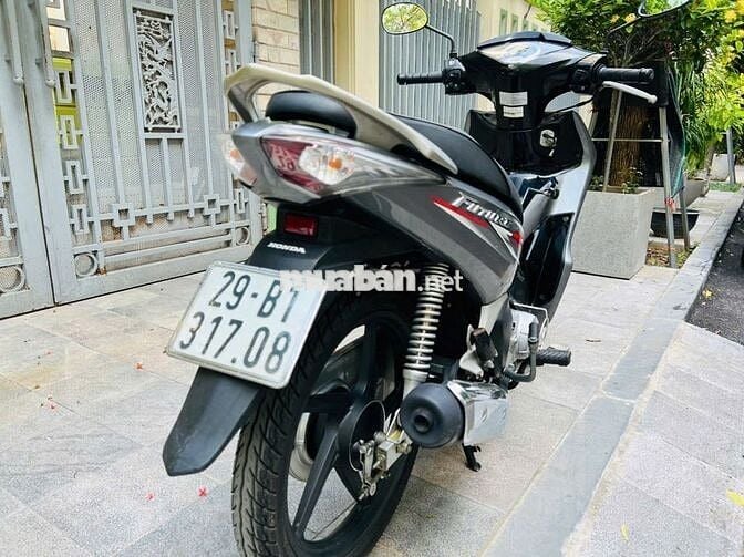 Xe máy Honda Future FI màu Đen, Xám