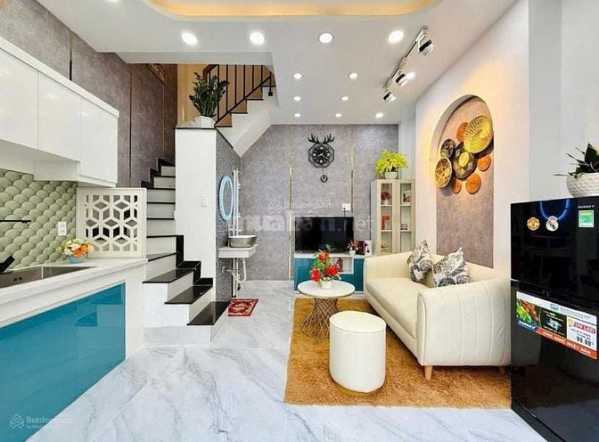 Hạ giá 300tr nhà Phan Đăng Lưu, Phú Nhuận, Giá 3TỶ9/73m2 - Hẻm rộng 5M