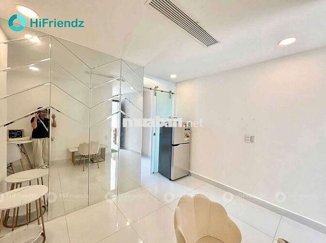 1PN tách bếp 40m2, full nội thất + máy giặt riêng, ngay Lũy Bán Bích🌈