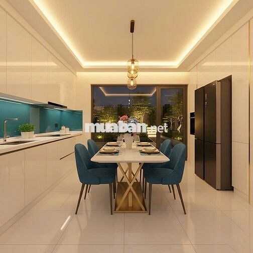 Nhà 1 trệt 1 lầu, 5 x 21m, sổ riêng, trục Hùng Vương, Tp Bến Cát
