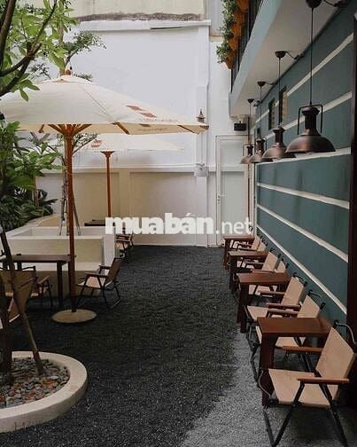 MÔ HÌNH CAFE SÂN VƯỜN NGANG 21M TẠI 51 NGÔ BỆ QUẬN TÂN BÌNH