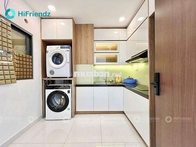 1PN tách bếp 40m2, full nội thất + máy giặt riêng, ngay Lũy Bán Bích🌈