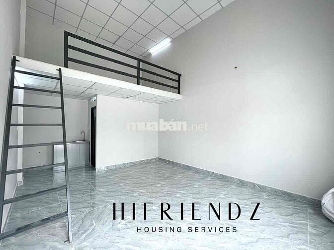 DUPLEX 45m2 DẠNG TRỆT GÁC CAO ĐỨNG ĐƯỢC CHỈ TÍNH ĐIỆN NƯỚC GẦN ĐẦM SEN
