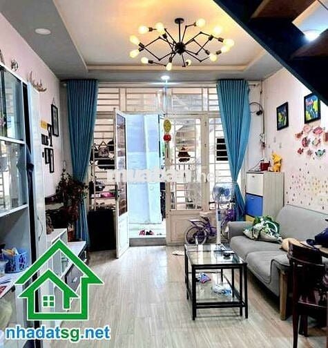 NHÀ MỚI Ở LIỀN – 30M² – HXH  – GẦN CV GIA ĐỊNH – CHỈ 5 PHÚT RA SÂN BAY