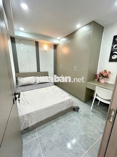 NHÀ PHỐ ĐẸP HXH THÔNG ĐƯỜNG BÙI QUANG LÀ, P12, GV, HCM 4 TẦNG 6.78 TỶ
