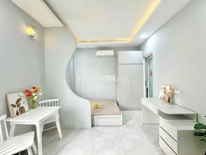 căn hộ ban công full nội thất Nguyễn văn cừ Trung tâm sg