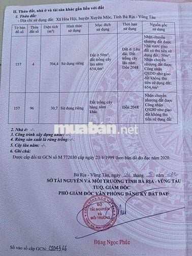 Bán đất 3 mặt tiền tỉnh lộ 329 đối diện công viên Hoà Hội