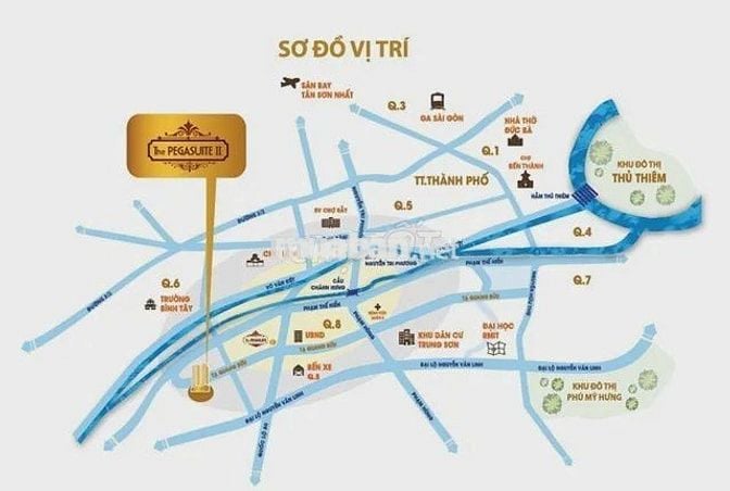 Bán căn officetel The Pegasuite 2 có sổ hồng, sở hữu lâu dài, có HĐT