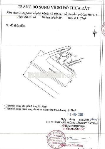 🔥 BÁN ĐẤT MẶT TIỀN ĐƯỜNG 825 – TRUNG TÂM THỊ TRẤN ĐỨC HÒA 🔥