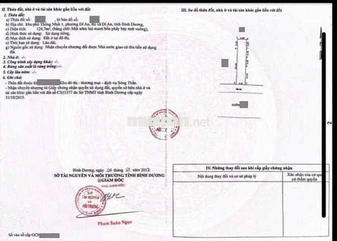 Đất khu VinCom Dĩ An, ngã tư 550, phường Dĩ An, TP Dĩ An.