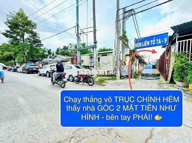 Nhà vị trí đẹp góc 2 mặt tiền trục chính hẻm 7A9 | Thuận tiện ở và KD