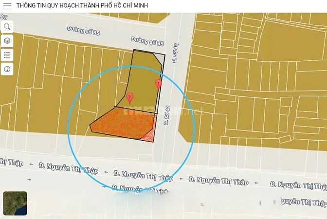 BÁN NHÀ GÓC 2 MẶT TIỀN : 6 ĐƯỜNG SỐ 42 + NGUYỄN THỊ THẬP - P. TÂN QUY 