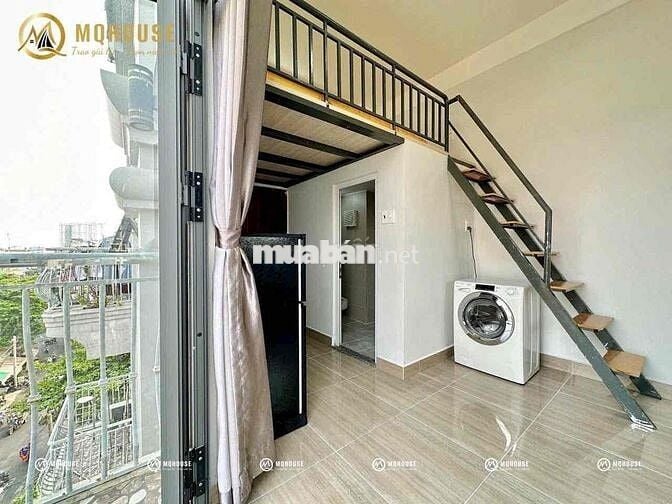 CHUNG CƯ MINI - DUPLEX GÁC CAO BAN CÔNG FULL NỘI THẤT - GẦN VĂN HIẾN