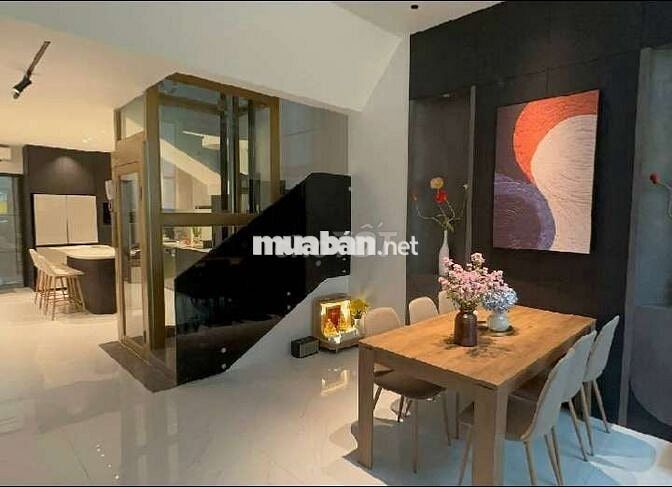 Bán nhà 5 tầng, thang máy, gara ô tô, Trần Huy Liệu PN, hẻm 6m. 21,8tỷ