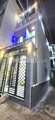 Bán nhà 1Trệt, 1lầu, ST,75m2. Căn góc 3 mặt tiền hẻm 184 Lưu Hữu Phước