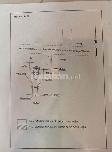 BÁN NHÀ MẶT TIỀN : 377 NGUYỄN THỊ THẬP - P. TÂN PHONG - Q. 7 - TPHCM