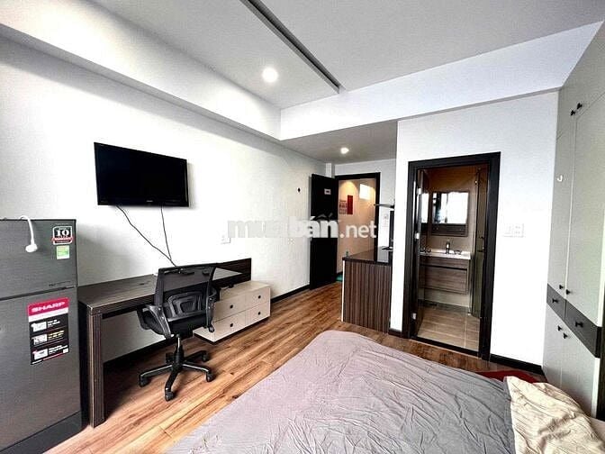 Cho Thuê Phòng Quận 3 38m2 Balcony Máy Giặt Riêng Thang Máy