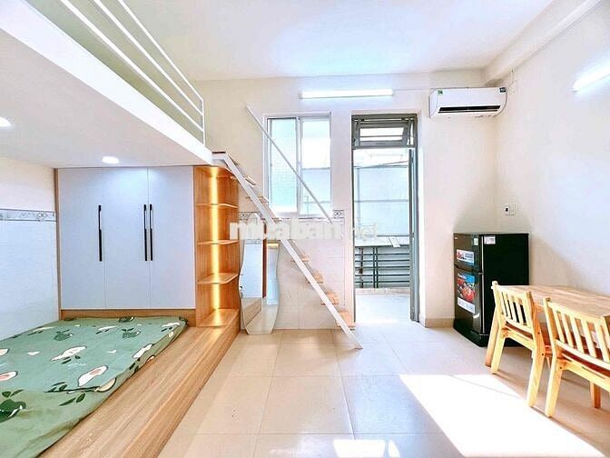 Cho Thuê Phòng Quận 3_Mới 100% Ở Đc 4 Ng Full NT Balcony Giáp Q1,3,PN