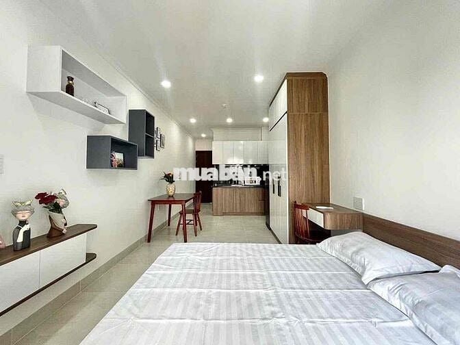 💥PHÒNG STUDIO CỬA SỔ THOÁNG NỘI THẤT MỚI 100% NGAY QUẬN BÌNH