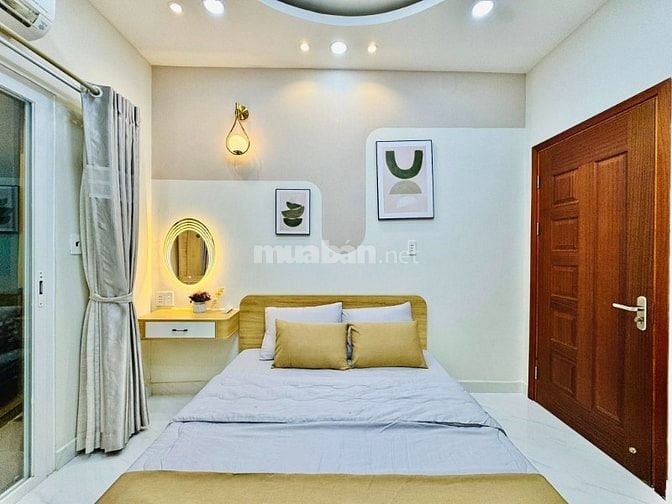 Bán nhà 3 Tầng đúc BTCT - Full nội thất - cách mặt tiền chỉ 20m
