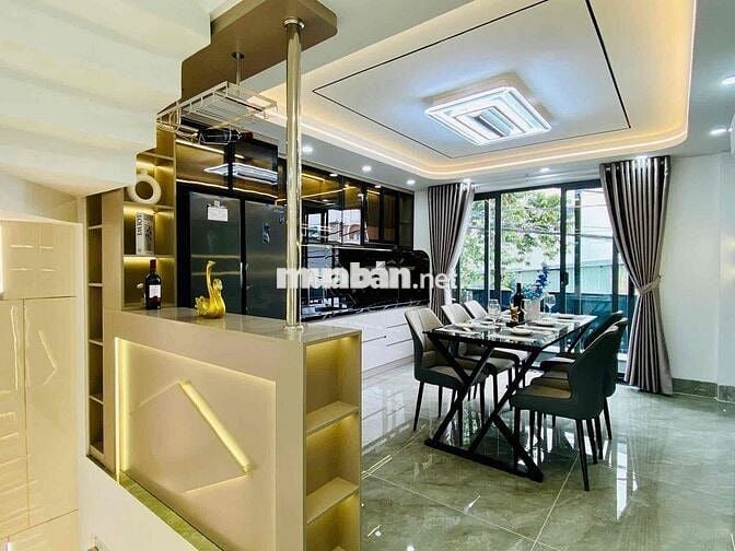 Bán nhà hẻm xe hơi,52 m2 xây 5 tầng chỉ hơn 7 tỷ,Tô Ngọc Vân ,Gò Vấp