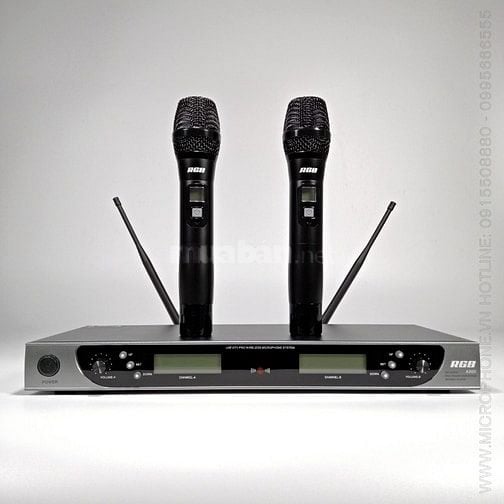 Micro hát kakaraok không dây nhập khẩu cao cấp RGB A200 