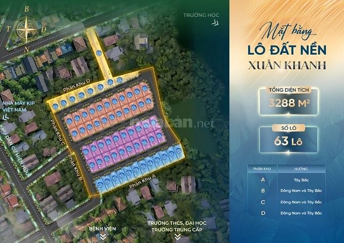 Bán đất tại Hữu Nghị, 1,875 tỷ, 50m2, pháp lý đầy đủ, phong thủy tốt