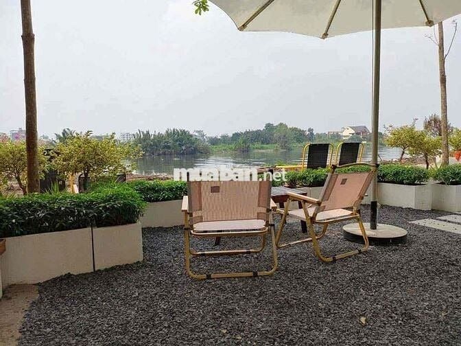 Cho thuê mặt bằng 130m2 2 mặt tiền bờ sông Bình Lợi