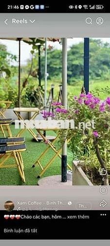 Cho thuê mặt bằng 130m2 2 mặt tiền bờ sông Bình Lợi
