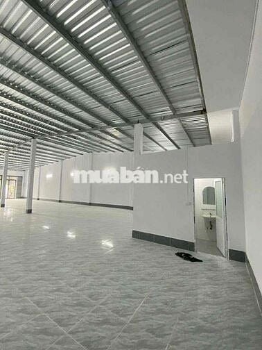 CHO THUÊ KHO MỚI 100% RỘNG 375M2 HAI MẶT TIỀN LỘ LỚN KDC NGÂN THUẬN