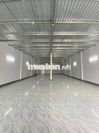 CHO THUÊ KHO MỚI 100% RỘNG 375M2 HAI MẶT TIỀN LỘ LỚN KDC NGÂN THUẬN