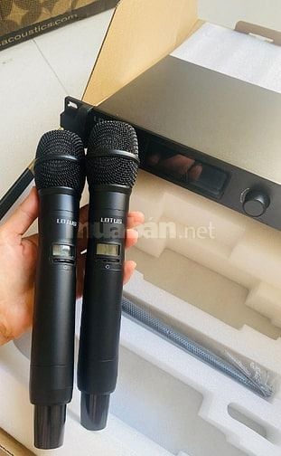 🎤 LOTUS S-600 – Micro không dây cao cấp, âm thanh đỉnh cao