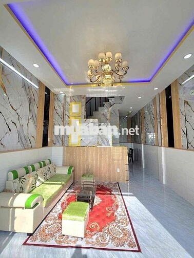 Nhà 1 Lầu 4 x 10m Ngay Ngã Ba Tân Kim. Full Nội Thất. Sổ Hồng Riêng