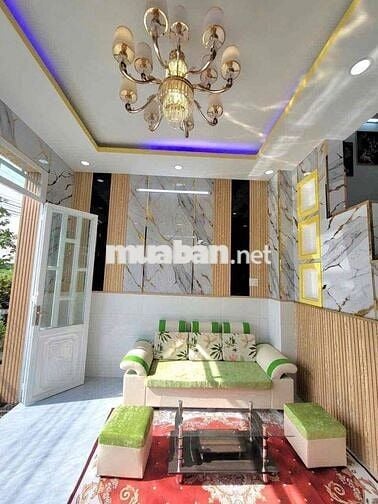 Nhà 1 Lầu 4 x 10m Ngay Ngã Ba Tân Kim. Full Nội Thất. Sổ Hồng Riêng