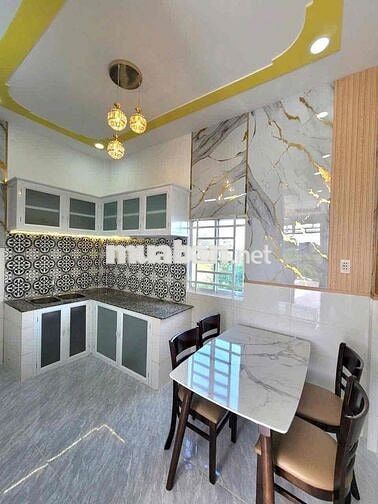 Nhà 1 Lầu 4 x 10m Ngay Ngã Ba Tân Kim. Full Nội Thất. Sổ Hồng Riêng