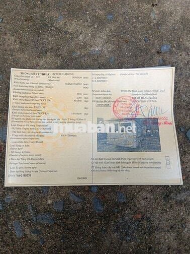 Tải Van Mercedes đời 2007 - 6 chỗ - 900kg