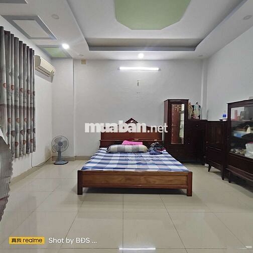 Nhà 54.2m2 1trệt 2lầu có 3pn 4wc sân thượng hẻm xe hơi HBP 5.6tỷ tl