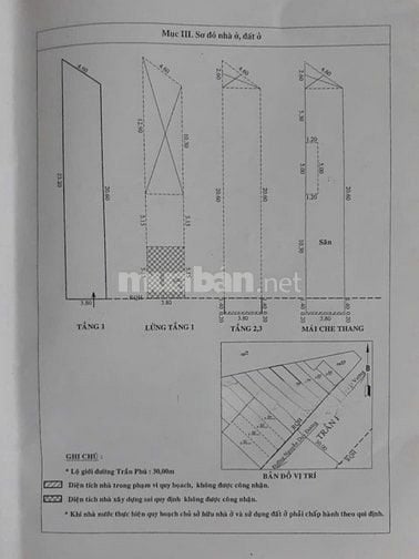 BÁN NHÀ MẶT TIỀN : 294 TRẦN PHÚ - P. 8 - Q. 5 - TPHCM