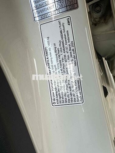 Toyota Wigo 2024 G 1.2 AT - 17025 km HÃNG BH 2027