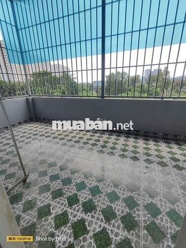 Nhà 54.2m2 1trệt 2lầu có 3pn 4wc sân thượng hẻm xe hơi HBP 5.6tỷ tl