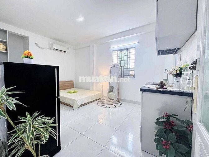 💥 CHO THUÊ PHÒNG STUDIO CỬA SỔ TRỜI THOÁNG MÁT ĐẦY ĐỦ NỘI THẤT 🔥