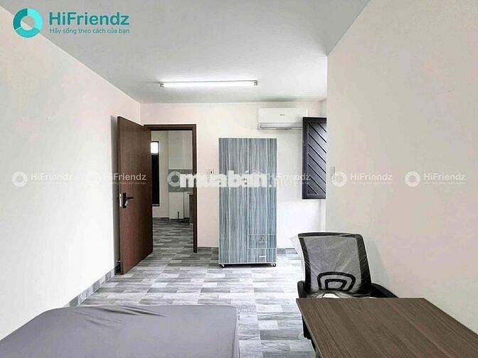 * CÒN DƯ 1 PHÒNG TRONG CĂN HỘ DỊCH VỤ MỚI - FULL NỘI THẤT - WC RIÊNG -