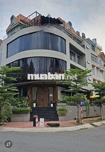 CHO THUÊ NHÀ GÓC 2 MẶT TIỀN ĐƯỜNG KHU HIMLAM QUẬN 7