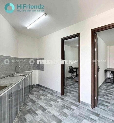* CÒN DƯ 1 PHÒNG TRONG CĂN HỘ DỊCH VỤ MỚI - FULL NỘI THẤT - WC RIÊNG -