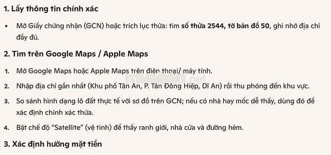 BÁN ĐẤT KHU PHỐ TÂN AN, P. TÂN ĐÔNG HIỆP, DĨ AN