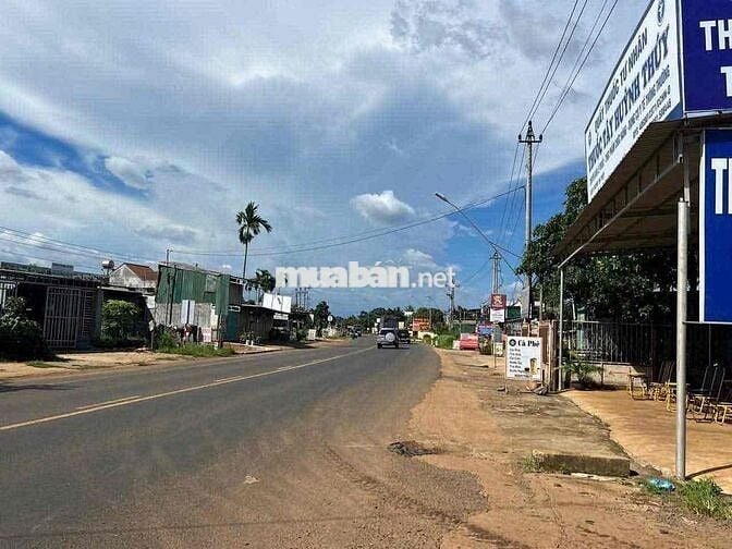 🏠mảnh đất mặt tiền QL 14, 2 mặt tiền đường Hoà Thuận