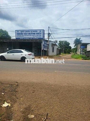 🏠mảnh đất mặt tiền QL 14, 2 mặt tiền đường Hoà Thuận