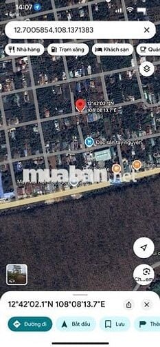 🔥🔥CẦN BÁN  LÔ ĐẤT KOTAM KM11 EATU CAM KẾT RẺ . ĐƯỜNG D2